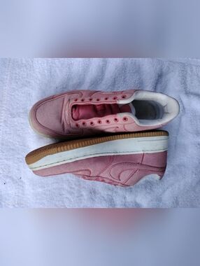 Men's Nike Air Force  Faded Red Athletic Sneakers Shoes Size 9 Casual 718152-604